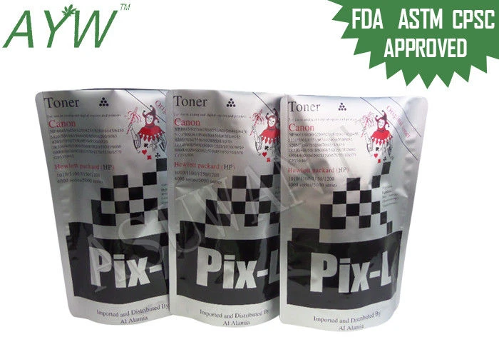 Matte Small Laminated Foil Gusseted Bags 250g HP Toner Moisture Proof
