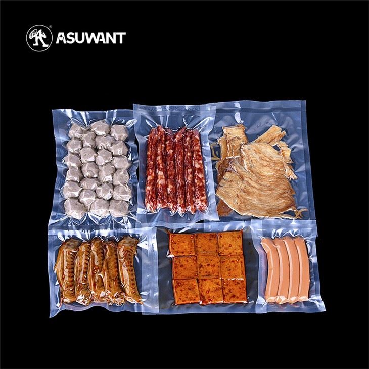Leakproof Clear Clean Vacuum Seal Packaging Bag Plastic with 자신의 로고 생분해 가능