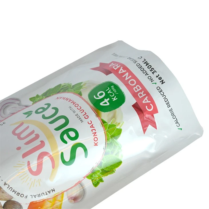 60g Notch Snack Plastic Packaging Bags , Food Flexible Packaging Pouches With Resealable Zipper
