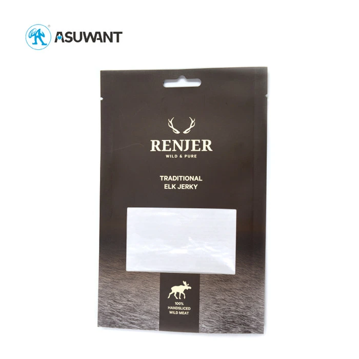 Printed Kraft Paper Food Packaging Bag