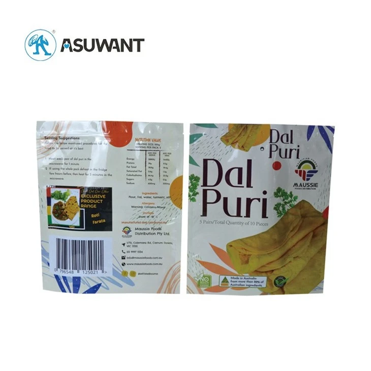 Food Grade Zipper Top Spices Packaging factory